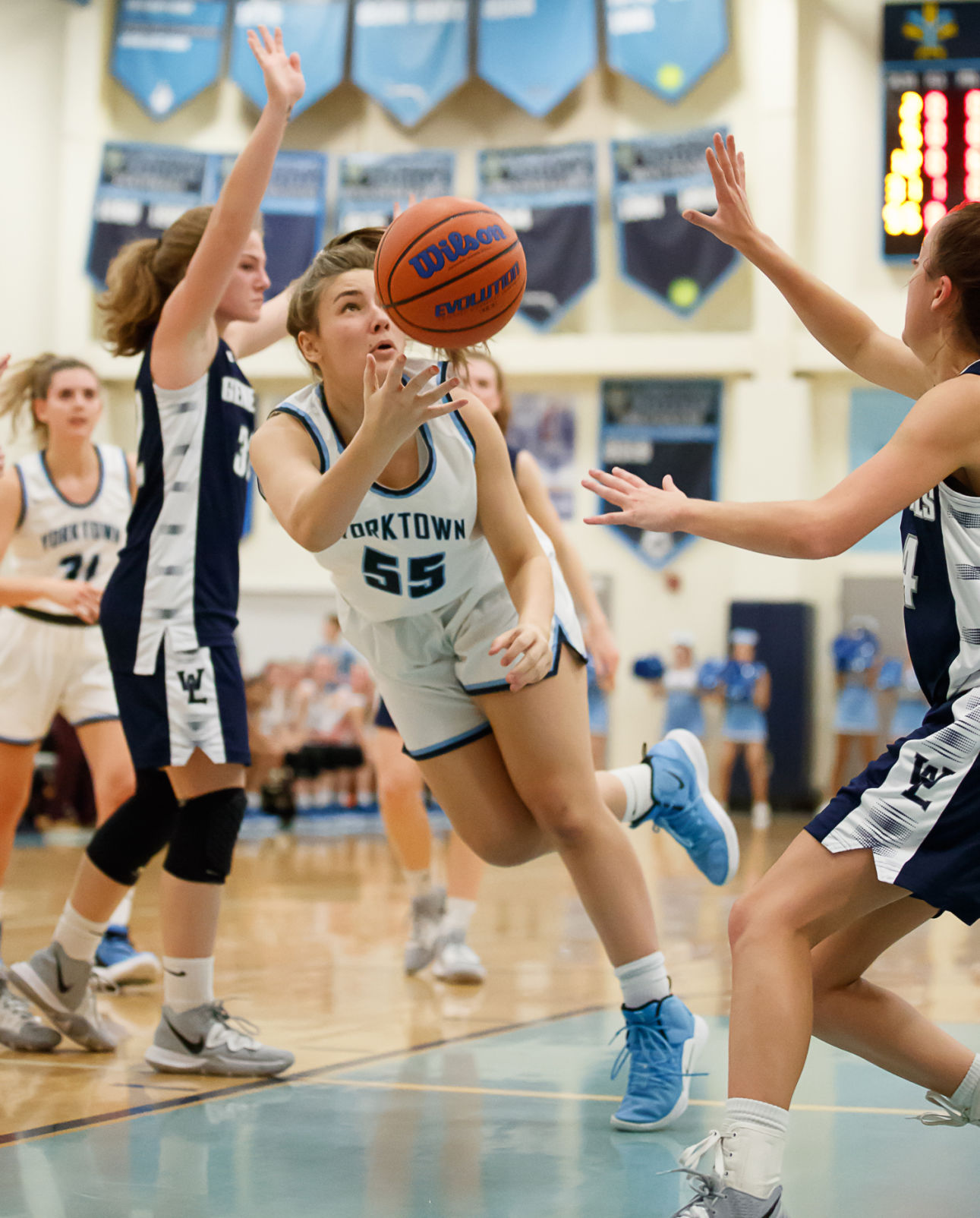Yorktown vs. W-L girls basketball 11